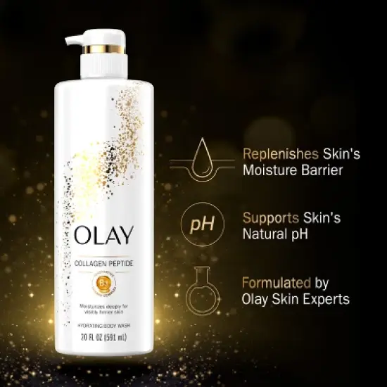 Olay Cleansing & Firming Body Wash with Vitamin B3 and Collagen image {3}