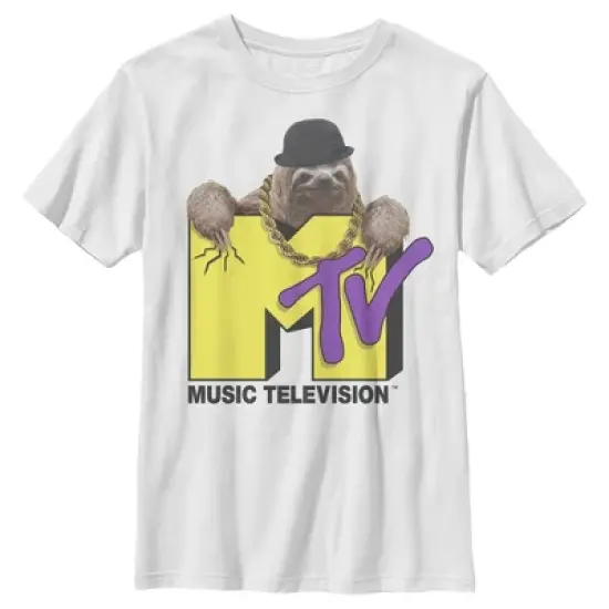 Boy's MTV Fat Boy Sloth T-Shirt image {3}