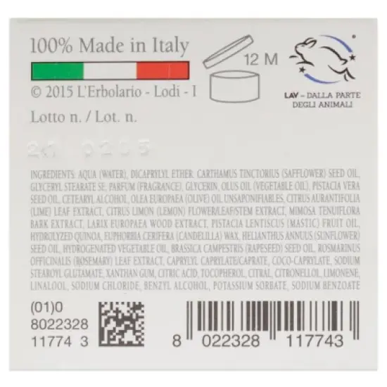 L'Erbolario Frescaessenza Fluid Body Cream - Body Cream for Dry Skin - 6.7 oz image {4}