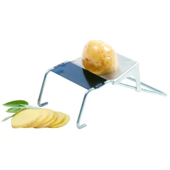 Lehman's Feemster's Famous Vegetable Slicer, Super Sharp Carbon Steel Blade Slices Fruits and Vegetables, Consistent and Adjustable, Cuts 1/8" to 1/2" image {4}