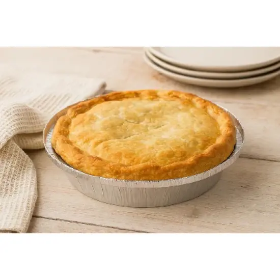 Ruthy&rsquo;s Outlet Round aluminum foil pans Disposable Tray Containers for Storing, Baking, Meal Prep & Reheating | Freezer & Oven Safe, Recyclable image {2}