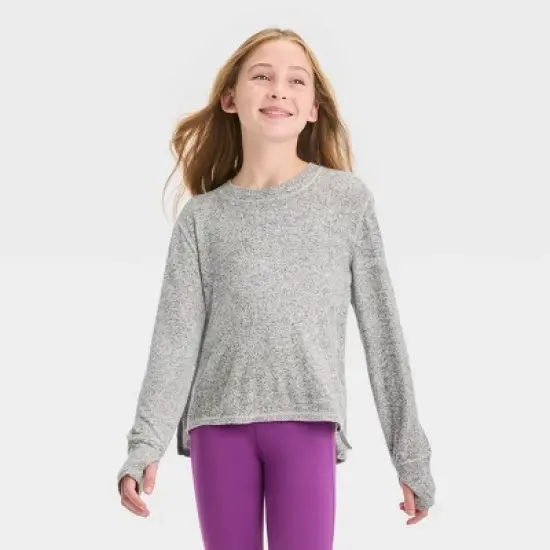 Girls' Cozy Pullover - All in Motion&trade; image {4}