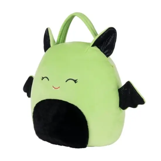Squishmallows Leap the Bat Halloween Trick or Treat Pail Green image {4}