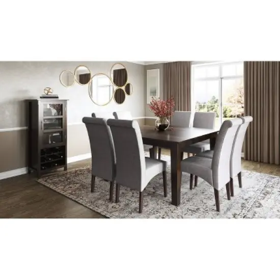 Franklin High Storage Wine Rack Cabinet - WyndenHall image {9}