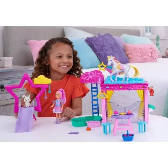 Barbie A Touch of Magic Chelsea Doll Playset with Baby Pegasus image {1}