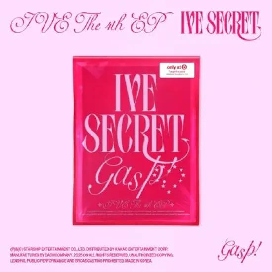 IVE - The 4th EP IVE Secret (Target Exclusive, CD) image {3}