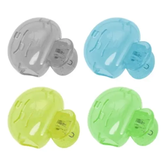 Unique Bargains Fish-shaped Toothbrush Covers 4 Pcs image {7}