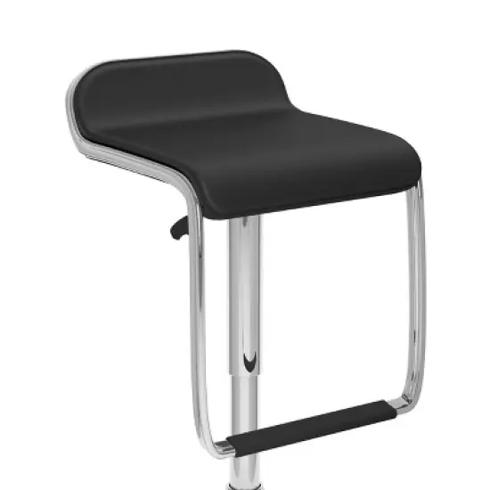 Set of 2 Adjustable Barstool with Footrest - CorLiving image {5}
