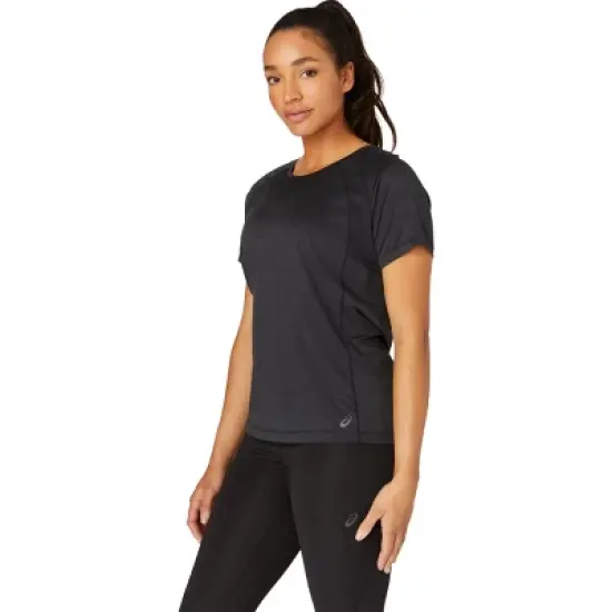 ASICS Women's SHORT SLEEVE PR LYTE TOP Running Apparel 2012B428 image {2}