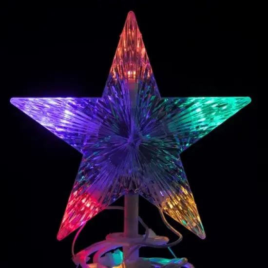 Northlight LED Lighted Spiral Outdoor Christmas Tree - 4' - Multi Lights image {3}