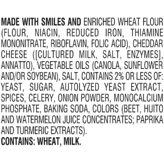 Goldfish Colors Cheddar Crackers Snack Pack - 10.8oz/12ct image {12}