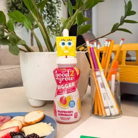 good2grow BIGGER Raspberry Lemonade Juice - 10 fl oz Bottle image {2}