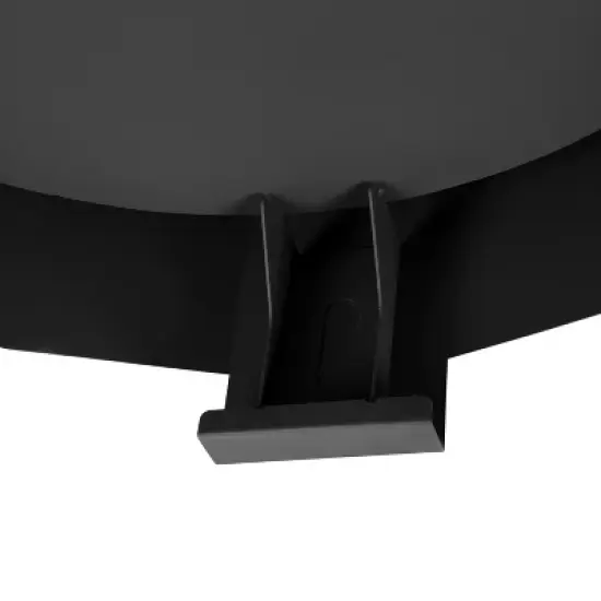 Merrick Lane Portable Steel Smokeless Wood Burning Outdoor Firepit with Waterproof Cover image {11}