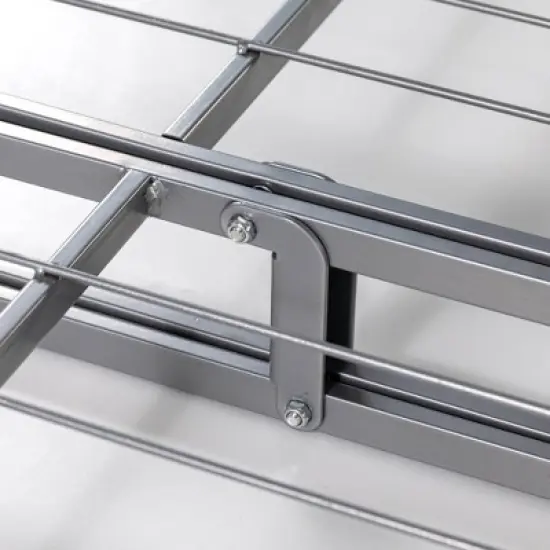 4'' No Assembly Metal Box Spring - Zinus image {3}