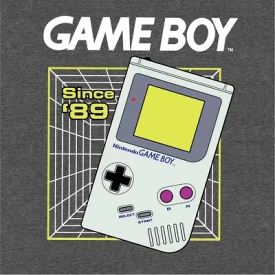 Men's Nintendo Short Sleeve Graphic T-Shirt - Charcoal Gray image {2}