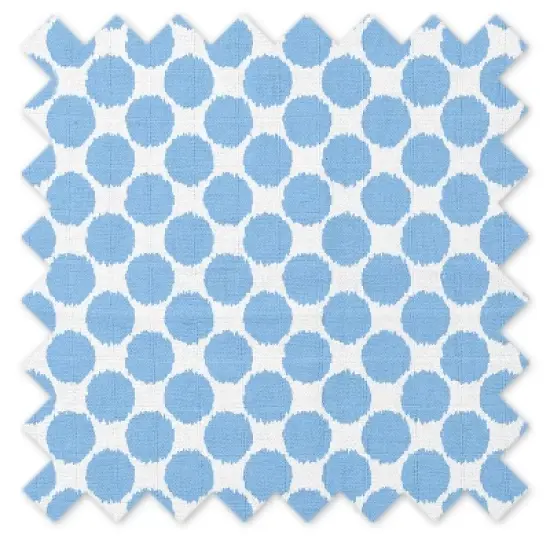 Bacati - Gray Zigzag Blue Dots Muslin Changing Pad Cover.... image {8}