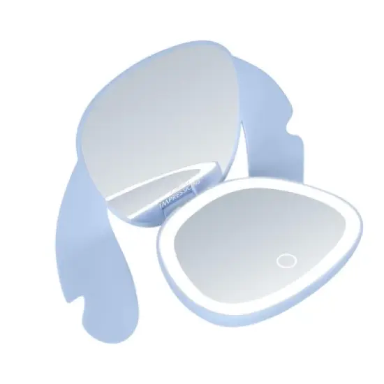 Impressions Vanity Stitch Ohana LED Compact Mirror image {4}