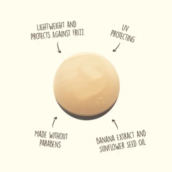 Sun Bum Revitalizing Air Dry Hair Cream - 6 fl oz image {1}