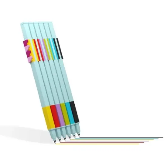 6pk LEGO Dots Gel Pens 0.7mm image {1}