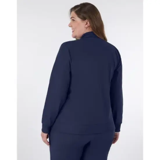 Hanes Comfort Fit Scrubs Women's Scrub Bomber Jacket image {2}