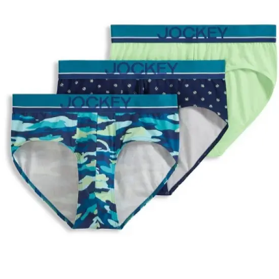 Jockey Men's Casual Cotton Stretch Brief - 3 Pack image {4}