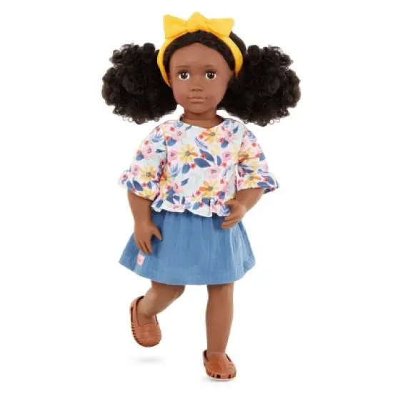 Our Generation Macy with Play Food Accessories 18" Posable Doll image {4}