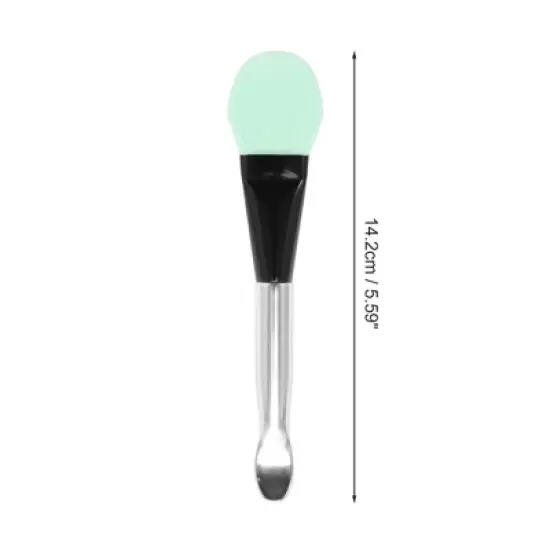 Unique Bargains Durable Rhombus Stripe Facial Mask Brush 1 Pc image {3}