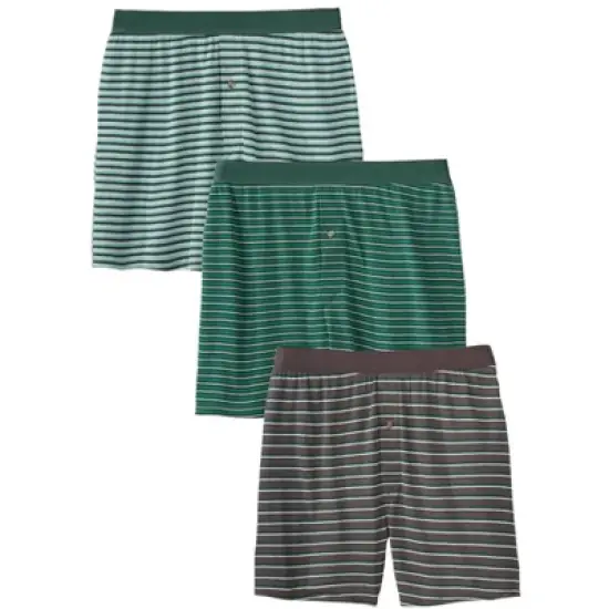 KingSize Men's Big & Tall Cotton Boxers Multipack image {13}