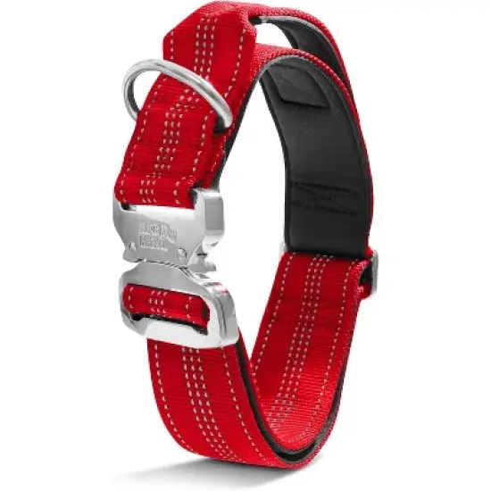 Black Rhino Soft Neoprene Padded Dog Collar for All Breeds image {3}