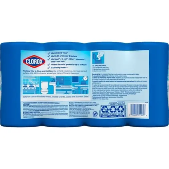 Clorox Disinfecting Wipes Value Pack - 300ct/4pk image {2}