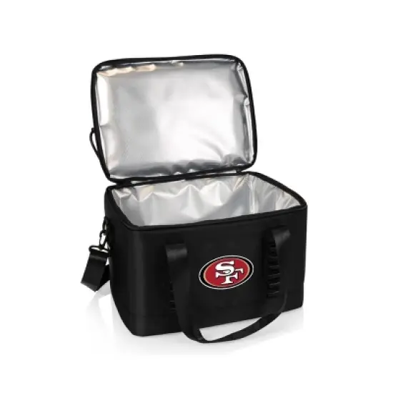 NFL San Francisco 49ers Thick Sustainable 24 Can Soft Cooler image {2}