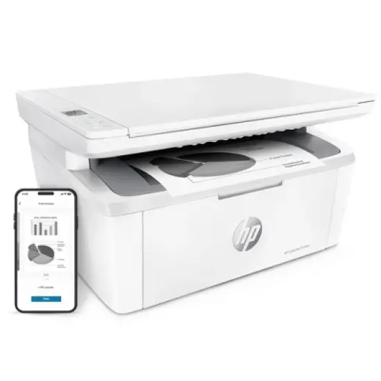 HP LaserJet M140w Wireless All-In-One Black and White Laser Printer (7MD72F): USB, Wi-Fi, Microsoft Windows Compatible image {7}