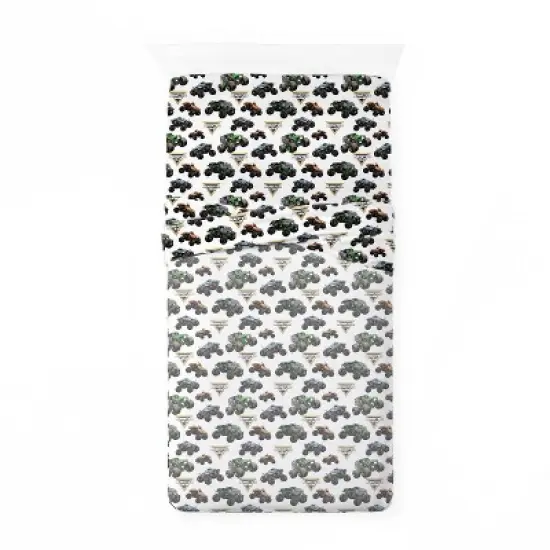 Monster Jam Twin Sheet Set image {4}