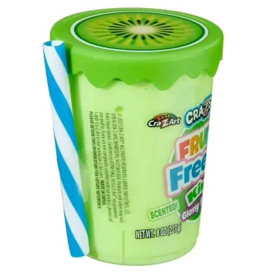 Cra-Z-Slimy Perm Kiwi Green Drink: Creativity Slime Toy, 8 oz image {5}