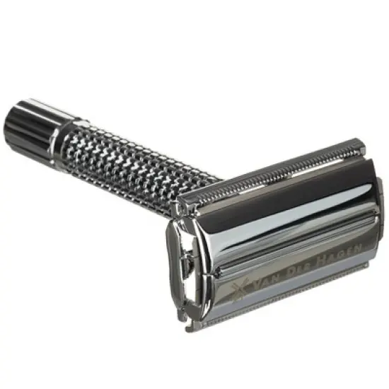 Van Der Hagen + Safety Razor with 5 Razor Blades + Wet Shave image {1}