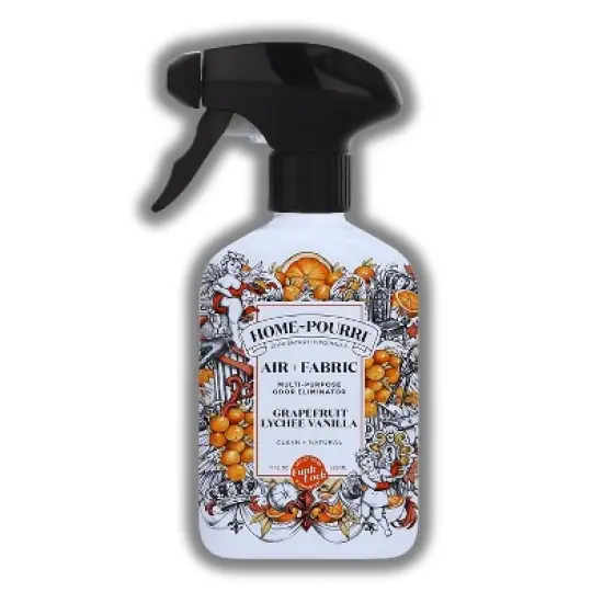Home-Pourri Air+Fabric Multi-Purpose Odor Eliminator - Grapefruit & Lynchee Vanilla (11oz) | 100% Odor Elimination | Works on Air & Fabrics image {2}