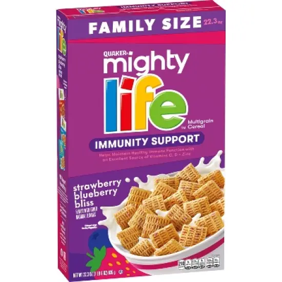 Life Cereal Mixed Berry Immunity Family Size Breakfast Cereal - 22.3oz image {10}