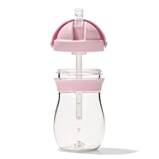 OXO 9oz Tot Transitions Straw Cup - Blossom image {4}