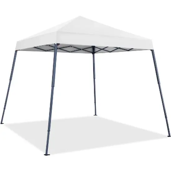 Yaheetech 10x10ft Waterproof Pop-Up Canopy with Carrying Bag, White/Blue image {8}