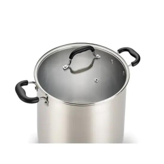 T-fal Stainless Steel, 12qt Stockpot, Silver image {2}