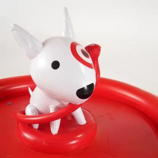 MINNIDIP Target Fountain Bullseye: PVC Outdoor Play Sprinkler for Kids image {7}