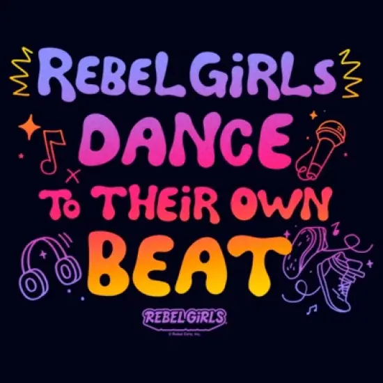 Women's Rebel Girls Dance to Their Own Beat T-Shirt image {1}