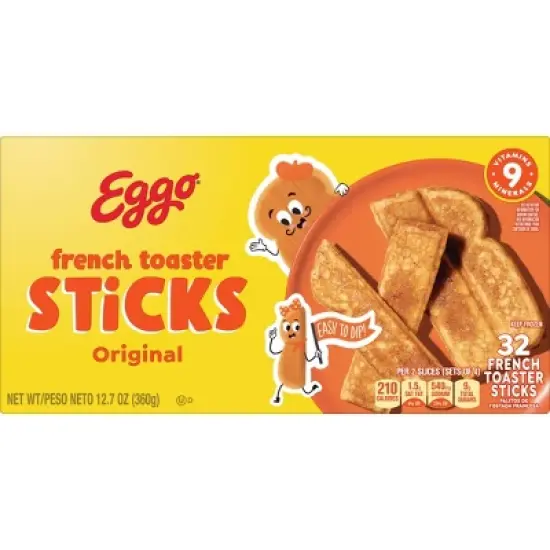 Eggo Frozen French Toaster Sticks Original - 12.7oz/32ct image {8}
