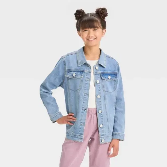 Girls' My Little Pony x Prabal Gurung 'Love EveryPony' Jean Jacket - Blue Denim image {5}