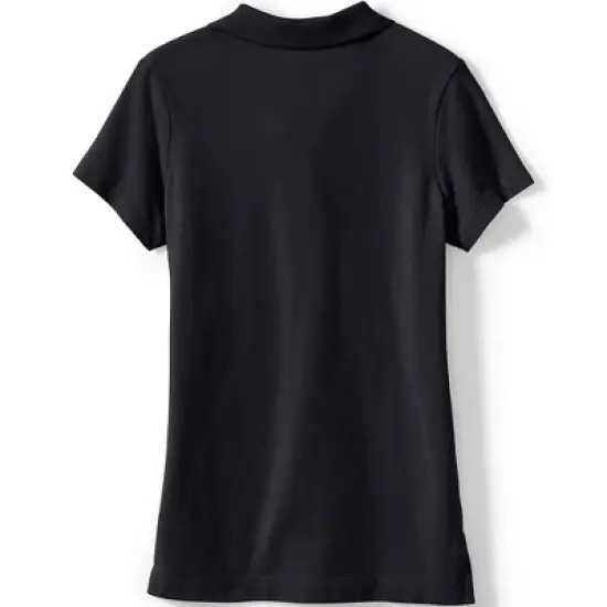 Lands' End School Uniform Girls Short Sleeve Feminine Fit Mesh Polo Shirt image {1}