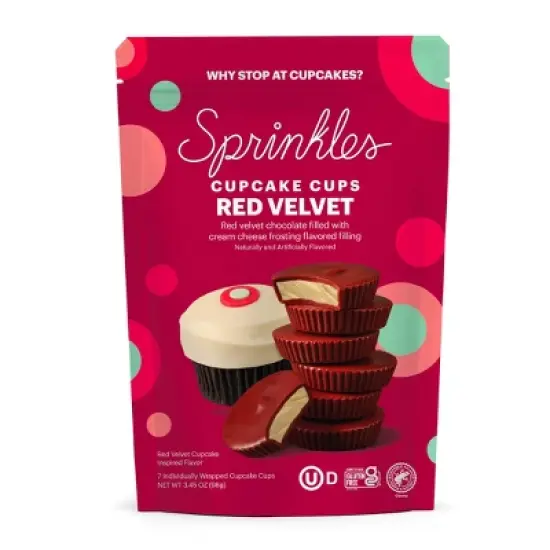 Sprinkles Chocolate Red Velvet Cups &ndash; 3.45oz image {8}