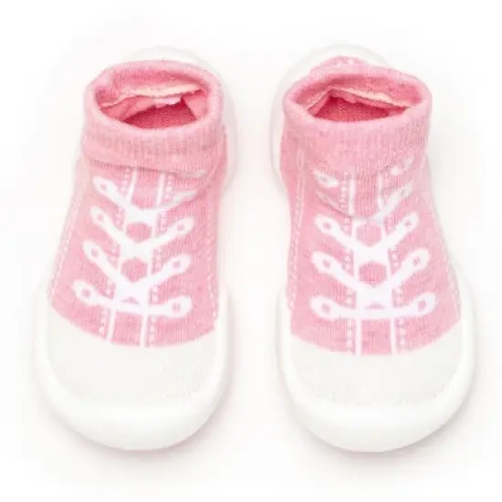 Komuello Toddler First Walk Sock Shoes - Sneakers Pink image {12}
