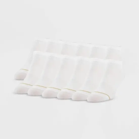 All Pro Women's Lightweight 10+2 Bonus Pack No Show Athletic Socks - 4-10 image {4}