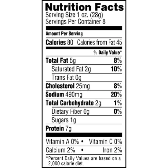 Columbus Peppered Salame Deli Meats - 8oz image {2}