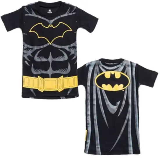 DC Comics Justice League The Flash Superman Batman Pajama Shirts and Shorts Little Kid to Big Kid image {4}